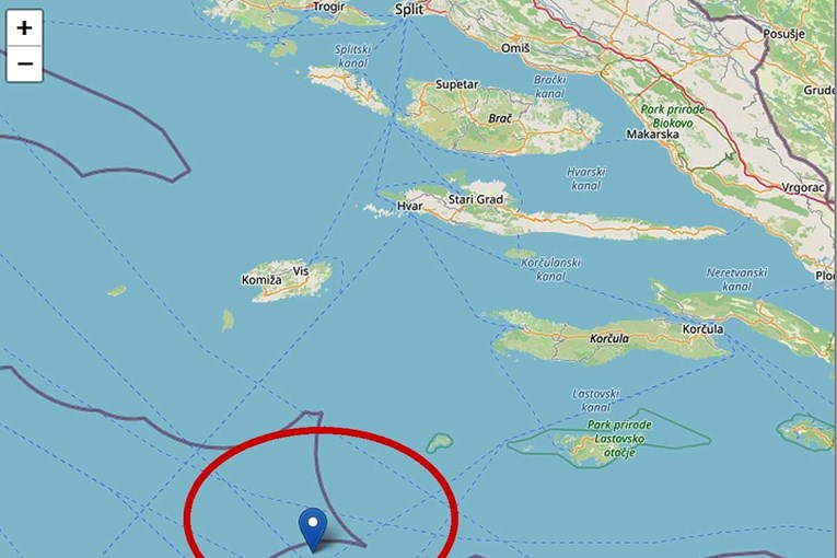 Dva slabija potresa u Jadranskom moru