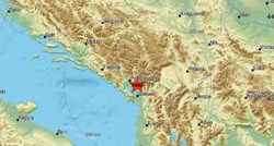 Dva potresa na granici Crne Gore i Albanije, jedan je bio magnitude 4.1
