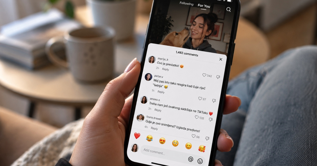 TikTok uvodi veliku promjenu u komentarima, reakcije više neće biti samo tekst