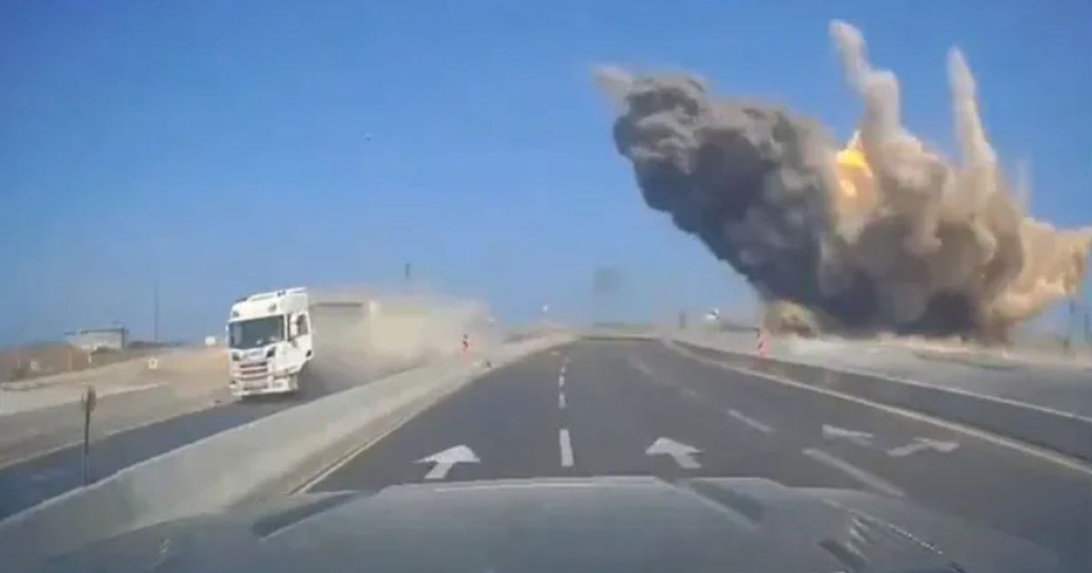 VIDEO Kamera u automobilu snimila iranski napad na Izrael