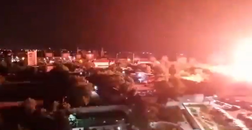 VIDEO Dron pogodio rafineriju nafte u ruskom Krasnodaru