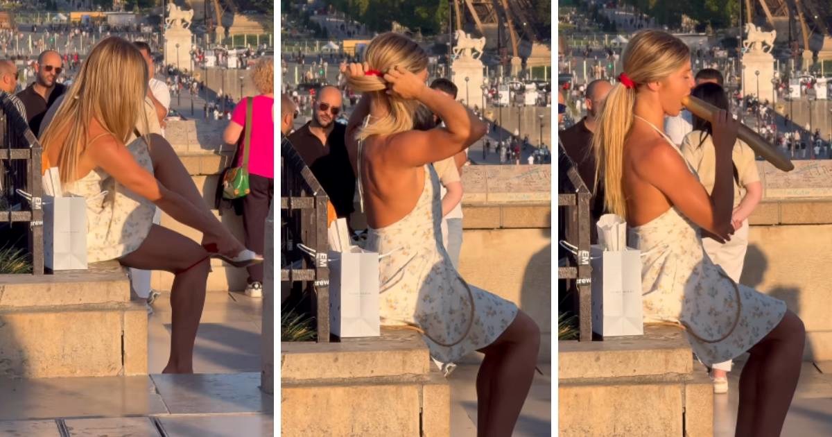 VIDEO Kopirala je "beauty trik" Pamele Anderson u Parizu pa izazvala zgražanje