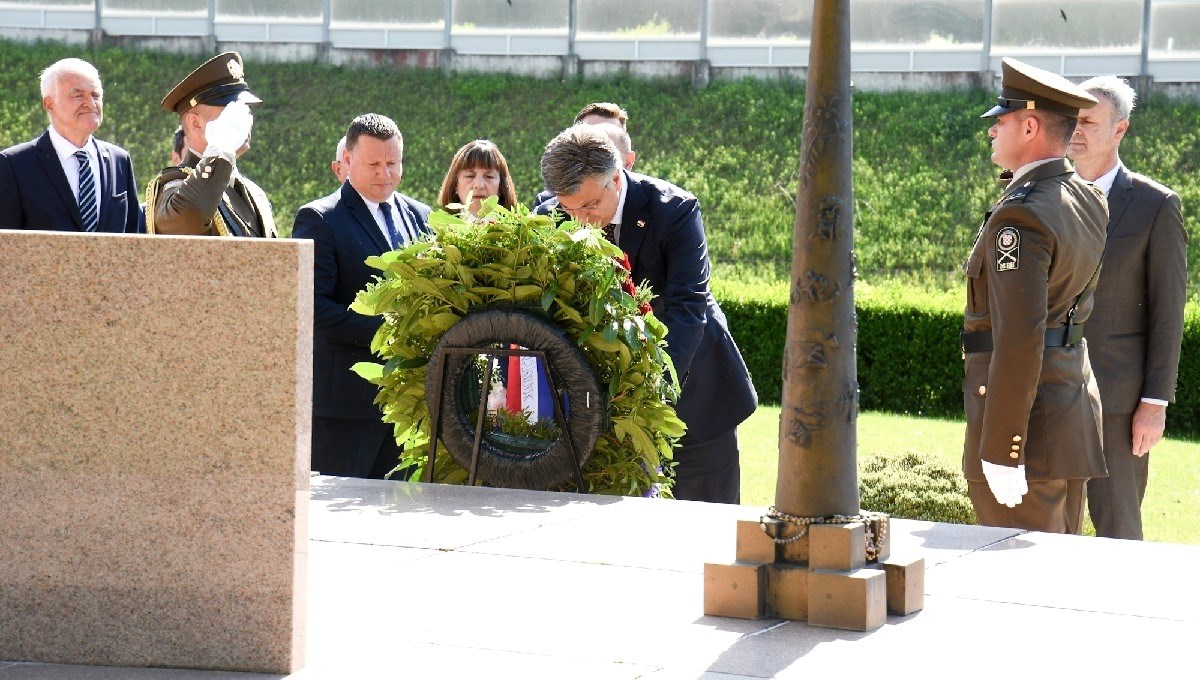 Plenković u Maclju obilježio 77 godina od križnog puta