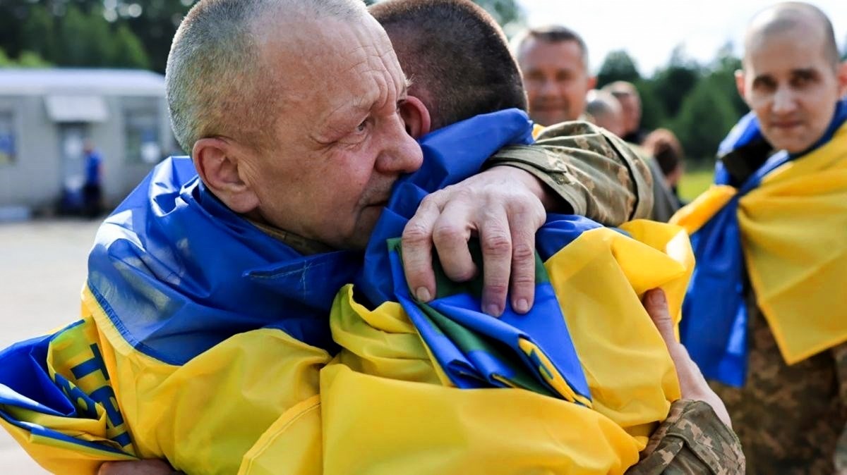 VIDEO I FOTO Zarobljeni Ukrajinci vratili su se kući