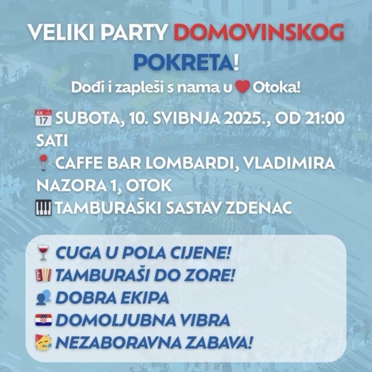 DP organizirao feštu uz piće za 1 euro, netko im pozvao policiju