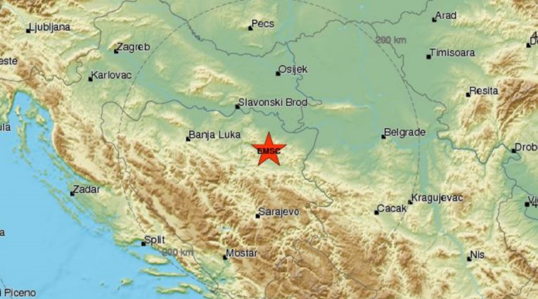 Jak potres u Tuzli, osjetio se i u Slavoniji i Baranji