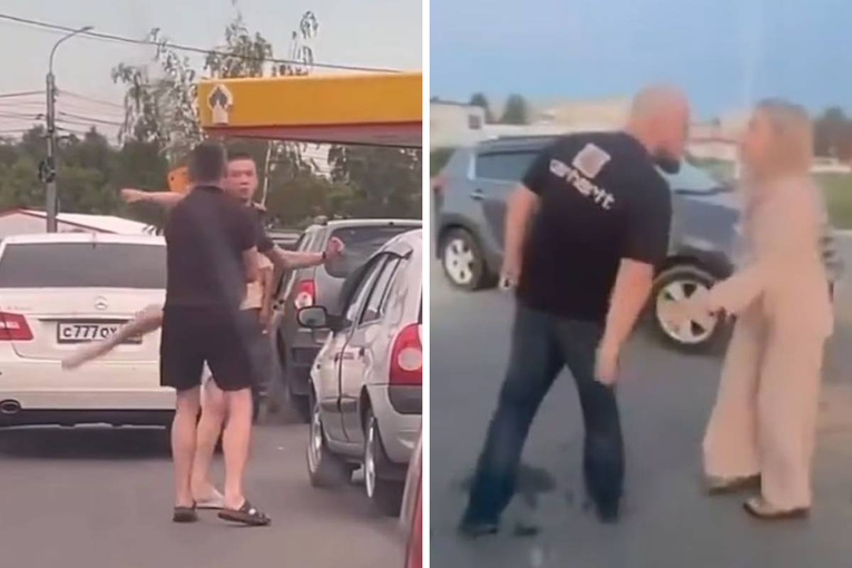 Šire se snimke iz Moskve. Golemi redovi za benzin, ljudi se tuku na pumpama