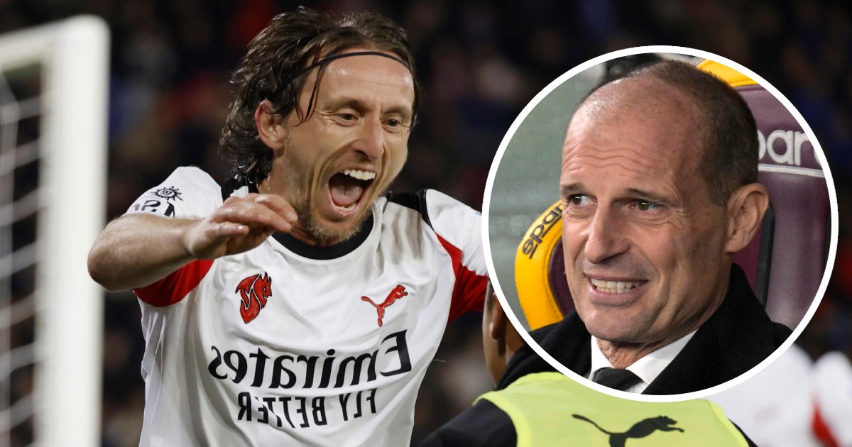 Allegri: Naježim se kad pričam o Modriću