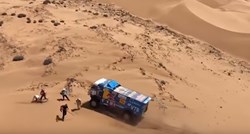 Užas na reliju Dakar: Rus kamionom pregazio gledatelja