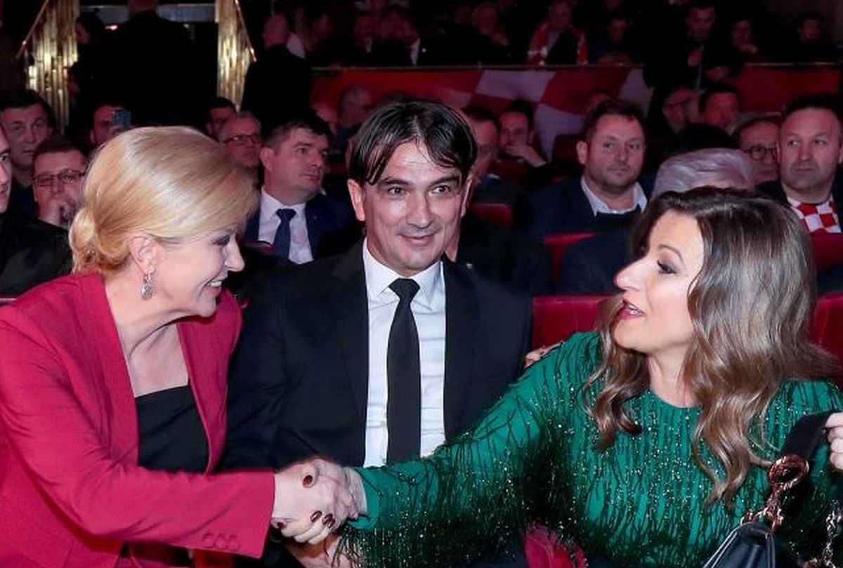 Kolinda se skockala, ali svi su gledali u lijepu suprugu Zlatka Dalića