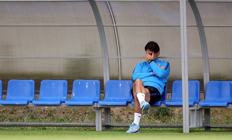 Kovačić i Strinić propustili posljednji trening