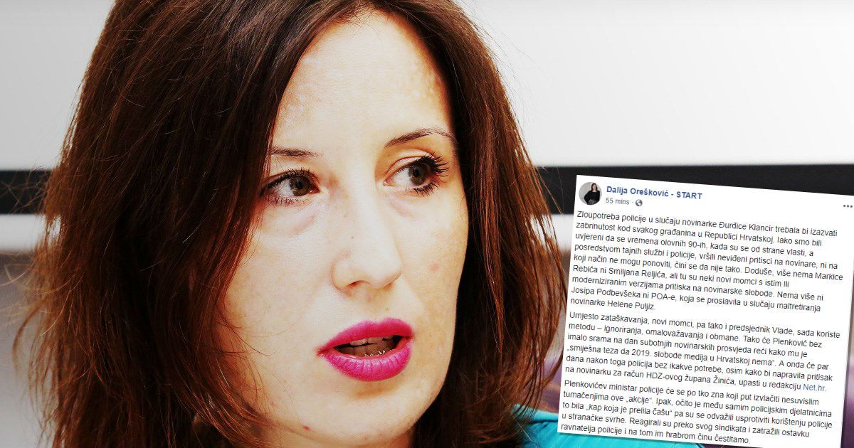 Dalija Orešković: Ovo je kap koja je prelila čašu, Plenković nema srama