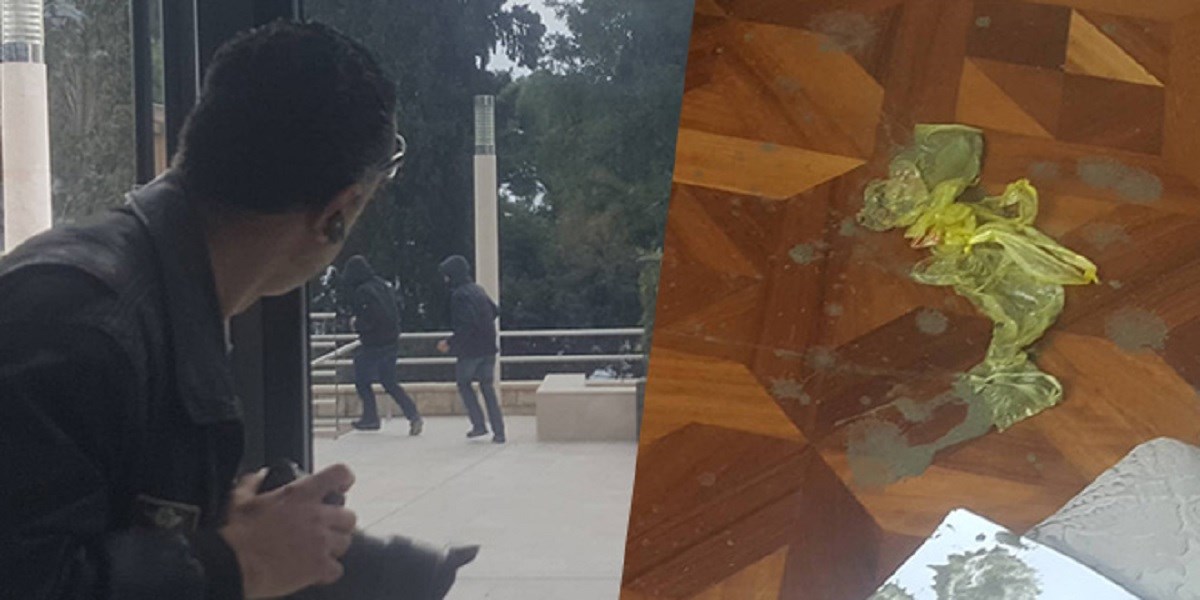 Čelnici navijačke inicijative "Bit će Bili što su bili" napadnuti psećim izmetom