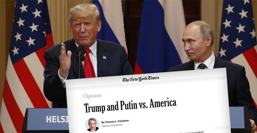 Kolumnist NY Timesa:  Trump i Putin protiv Amerike