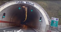 Vozači, oprez! Kod tunela Brinje auto se kreće u suprotnom smjeru