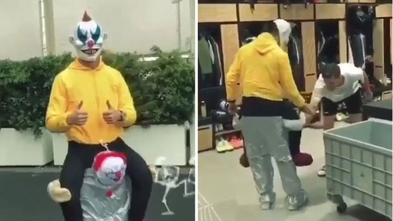 Ronaldo se za Halloween maskirao u dva stravična klauna i zapalio internet