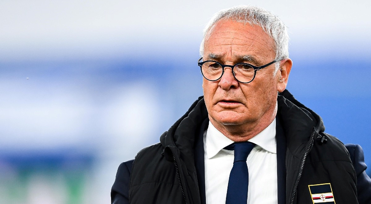 Ranieri se pojavio na velikom ekranu Olimpica. Navijači obje momčadi su se oduševili
