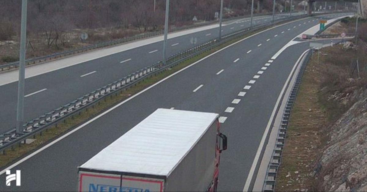 Pješak uočen na A1