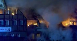 VIDEO Prvo kukasti križevi pa požar u hotelu s ukrajinskim izbjeglicama u Njemačkoj