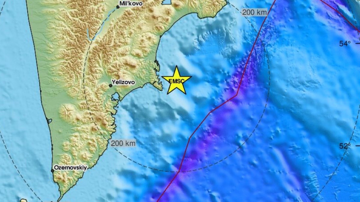 Potres od 7.8 po Richteru kod Kamčatke, izdano upozorenje za tsunami