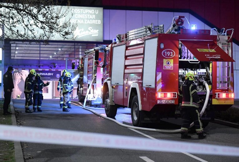 Policija objavila čime je muškarac izazvao požar u Arena Centru u Zagrebu 