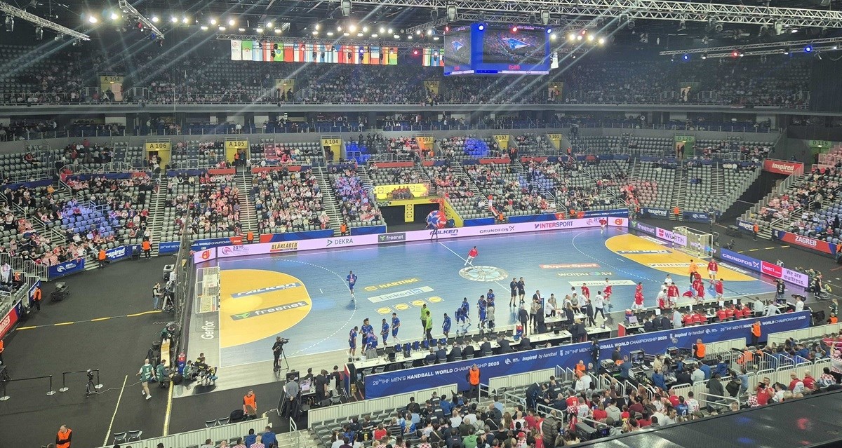 FOTO Ovo je zagrebačka Arena par minuta prije utakmice Hrvatske i Zelenortskih Otoka