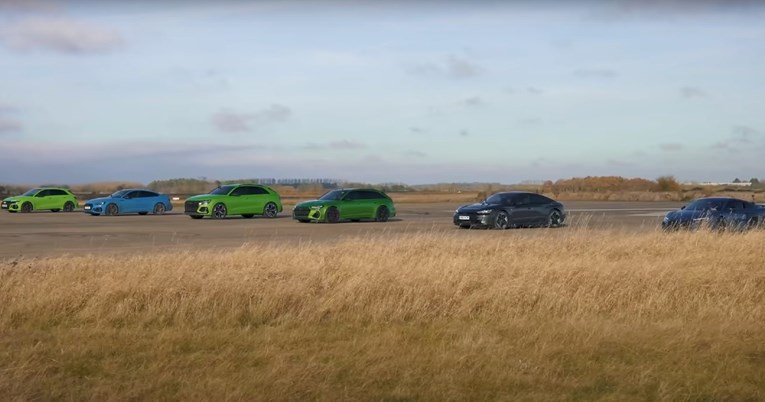 VIDEO Traži se najbrži Audijev RS model