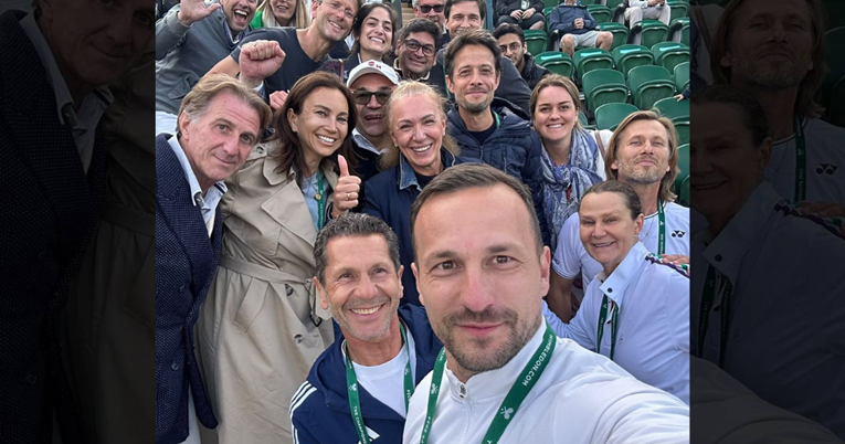 Iva Majoli se pohvalila fotkama s Wimbledona, s njom pozirao i suprug