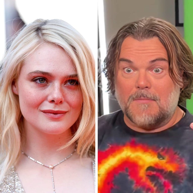 Elle Fanning misli da je Jack Black cute. Njegova reakcija je hit 