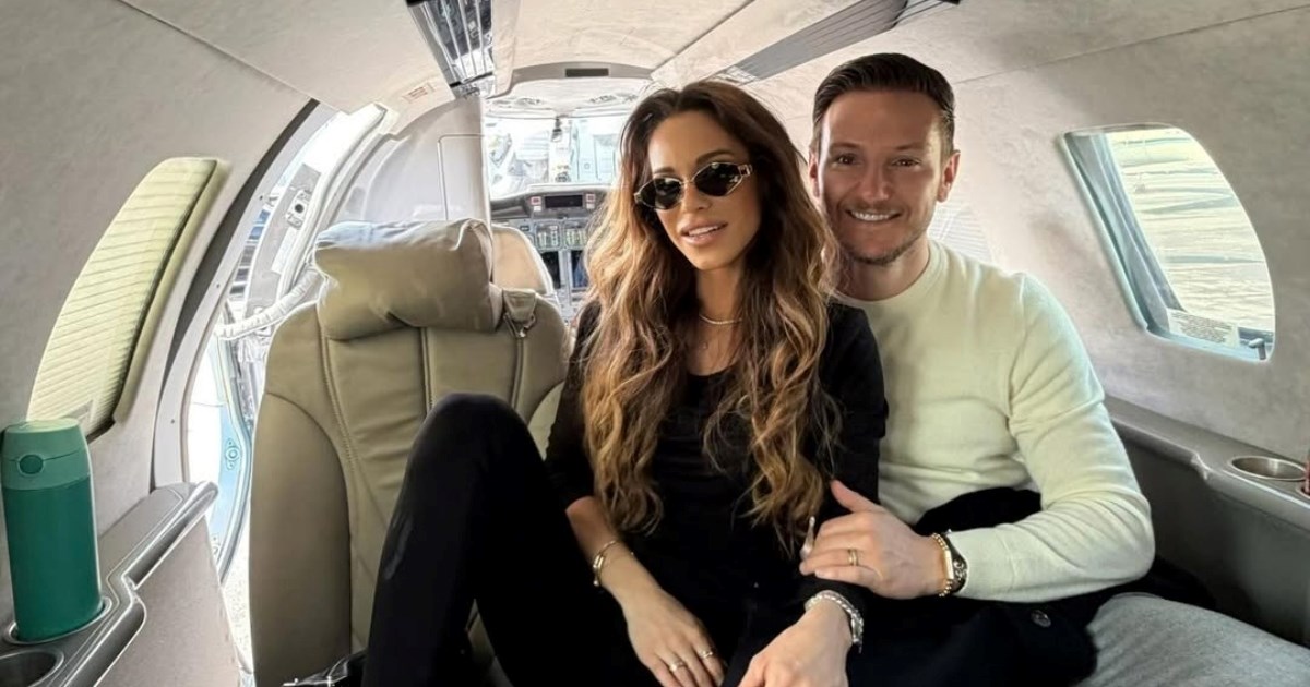 Nakon posjeta Milanu Rakitić i Raquel javili se iz luksuznog privatnog aviona