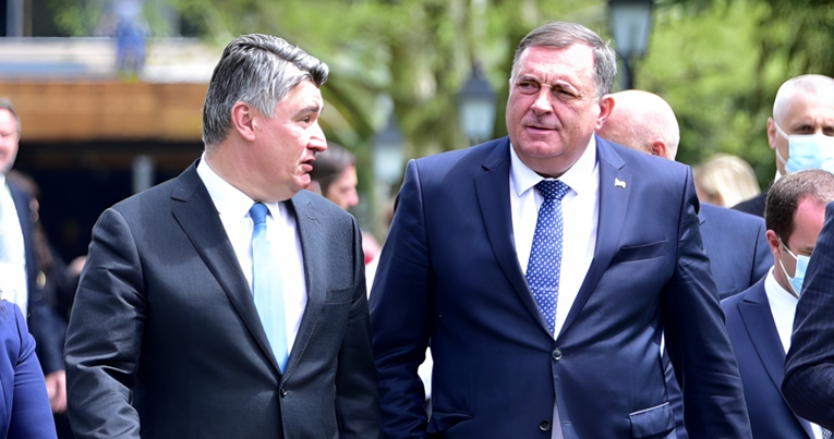 Dodik: Išao sam s Vučićevim helikopterom k Milanoviću na Hvar