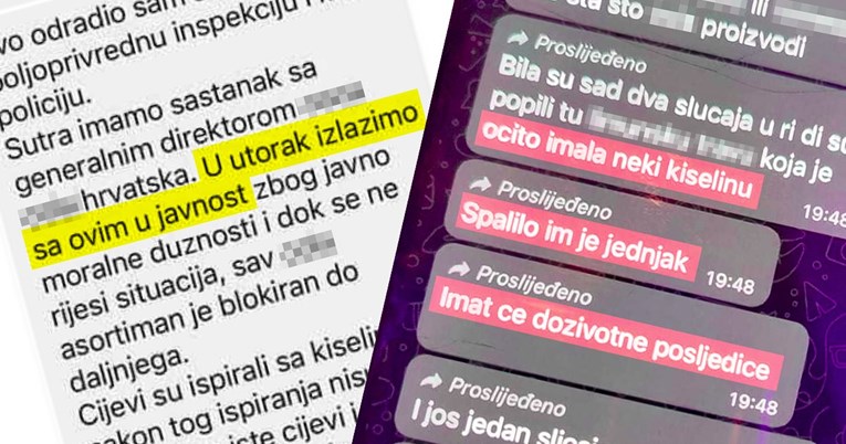 Hrvatskom se šire poruke: Ne pijte ovo, može vam spržiti jednjak