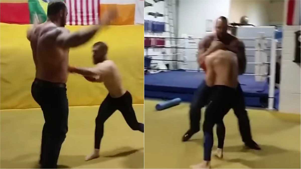 VIDEO McGregor se potukao s teškašem. Bi li ovako prošao i protiv Cro Copa?