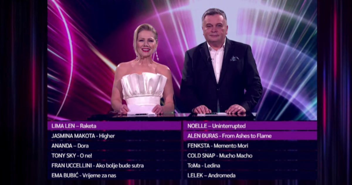 Prva polufinalna večer Dore: Odabrano osam finalista, favoritkinje prošle dalje