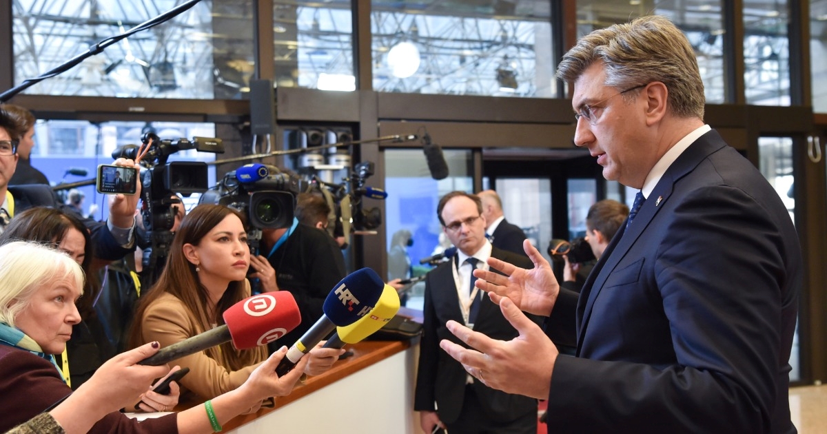 Plenković: Hrvati u BiH su na pravoj strani povijesti, osuđuju rusku agresiju