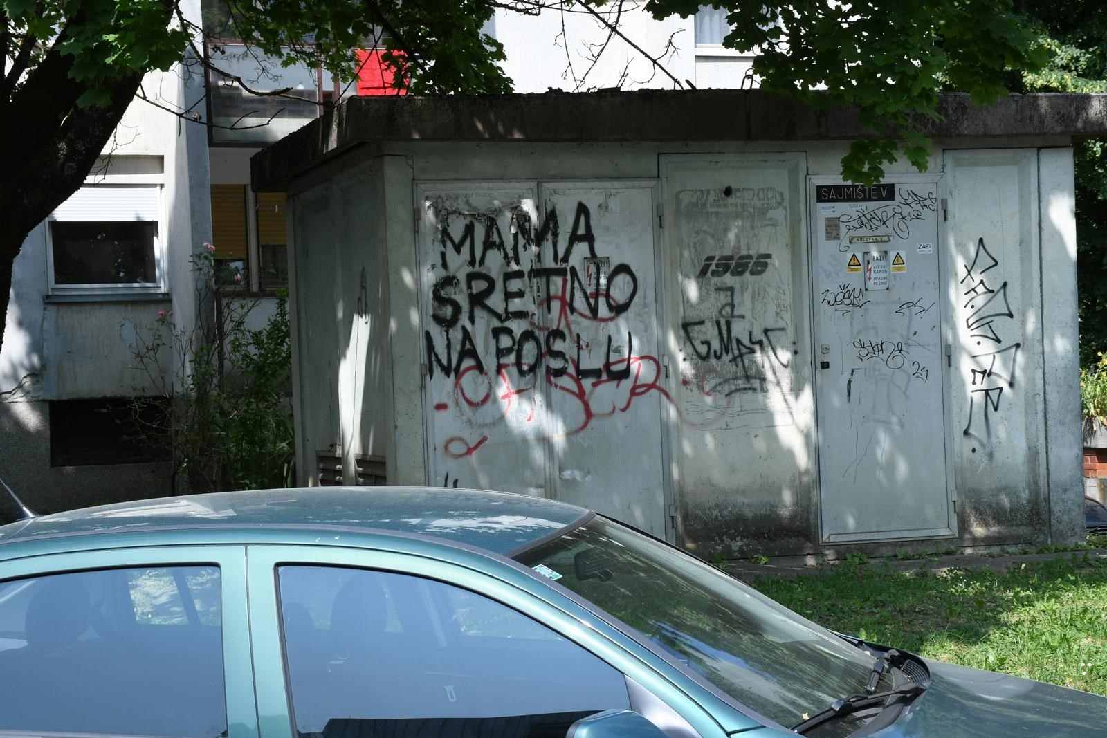 Grafit u Sisku mogao bi izmamiti osmijeh na lice mnogim majkama