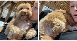 Poljubila svog psa ispred kamere, reakcija ljubimca oduševila internet