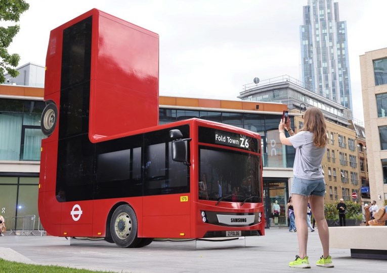 Pogledajte kako Samsung reklamira nove telefone u Londonu