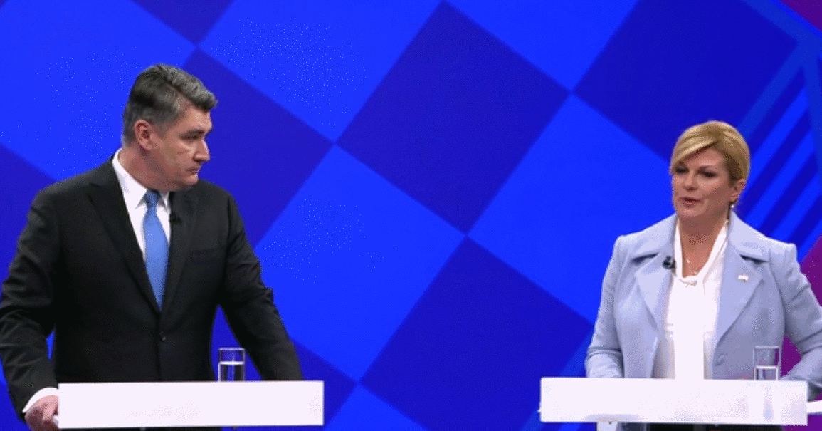 Gotovo sučeljavanje: Milanović se dva sata bahatio, Kolinda potpuno izgubljena