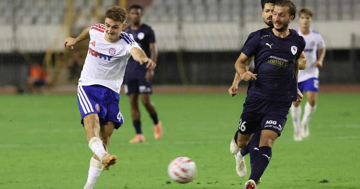 UŽIVO Hajduk bolji u prvom poluvremenu. Pajaziti u opasnosti od crvenog kartona