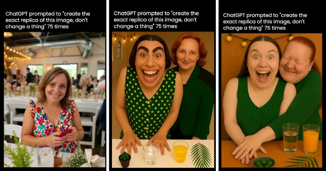 Dali ChatGPT-ju da rekreira istu fotku 75 puta. Pogledajte rezultate