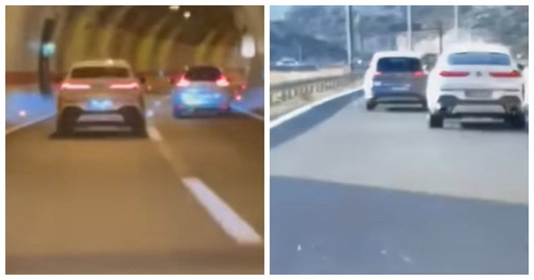 Snimka iz tunela Sveti Rok posvađala vozače: "Neće iz lijeve trake i gotovo"