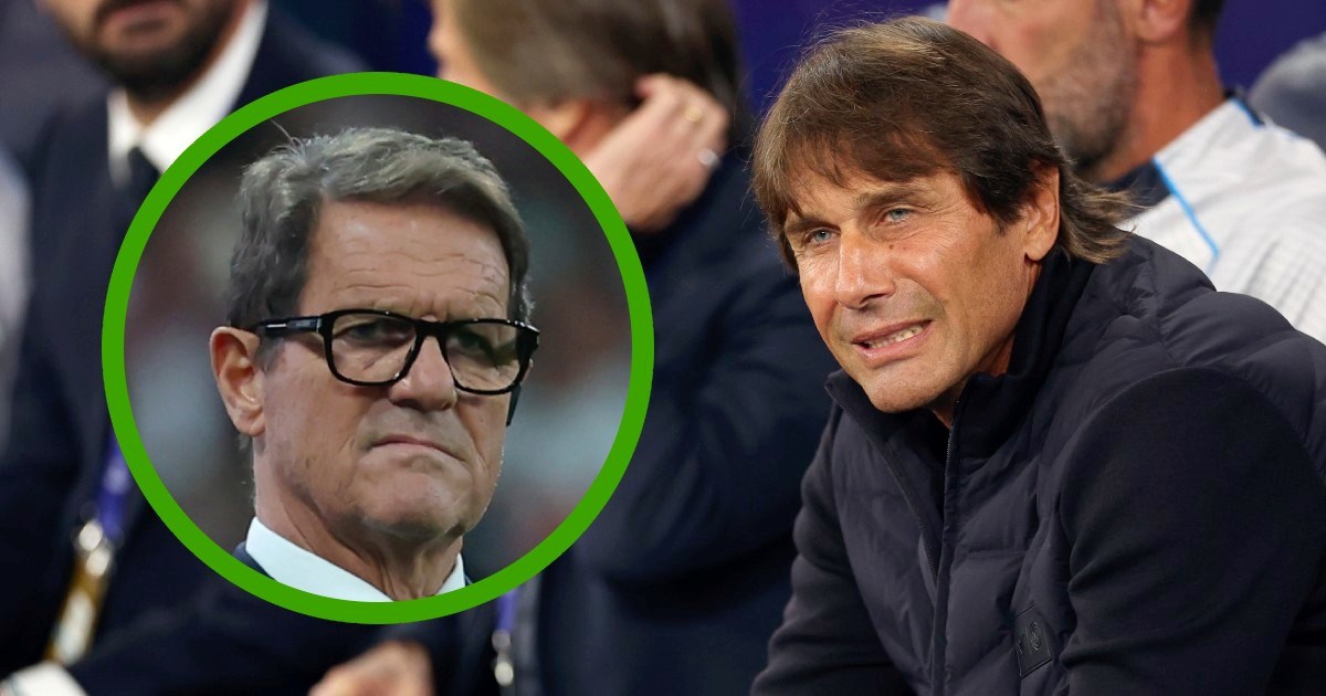 Capello: Nikad nisam Contea vidio ovakvog