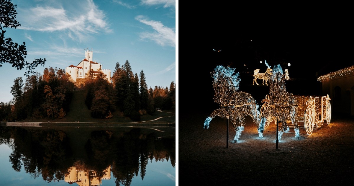 FOTO Trakošćan na nekoliko mjeseci postaje Dvorac svjetla