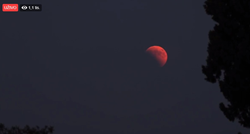 VIDEO Pogled na spektakularni krvavi Mjesec ostavlja bez daha