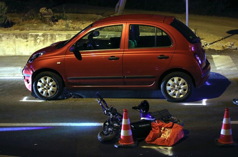 VIDEO Prometna nesreća kod Šibenika, auto se zabio u romobil