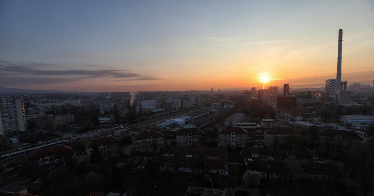 FOTO Ovako je izgledala prva proljetna zora nad Zagrebom
