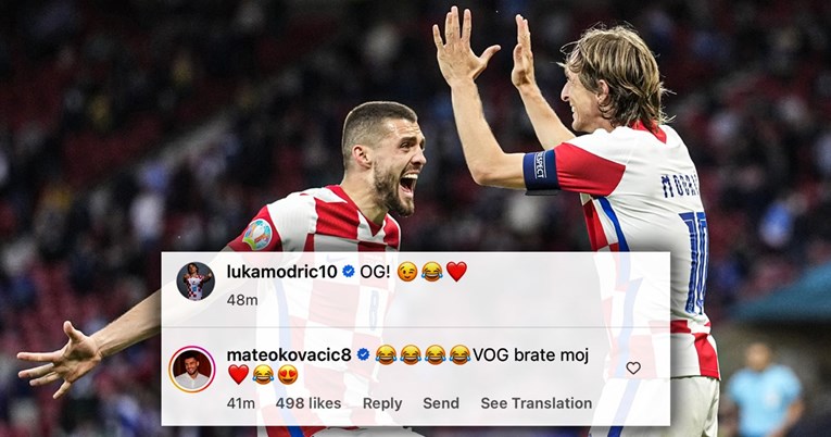 Modrić na Instagramu: OG! Kovačić mu odgovorio: VOG