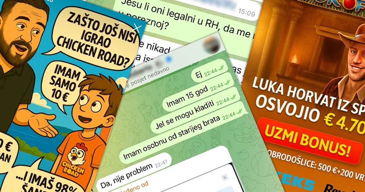 Oprez! Ilegalne online kladionice vrebaju djecu
