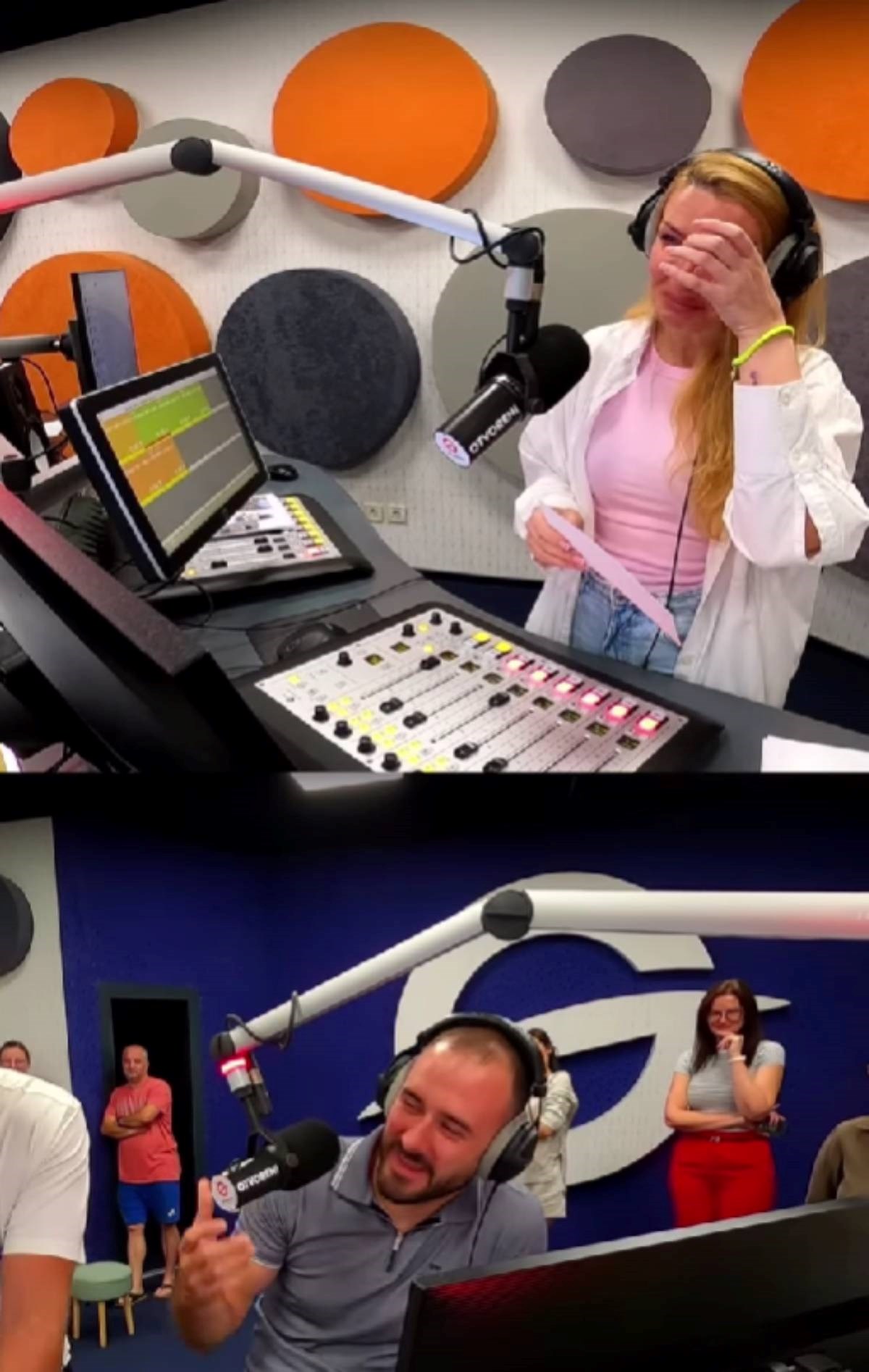 VIDEO Ivana Mišerić se rasplakala kad je vidjela iznenađenje kolega s radija